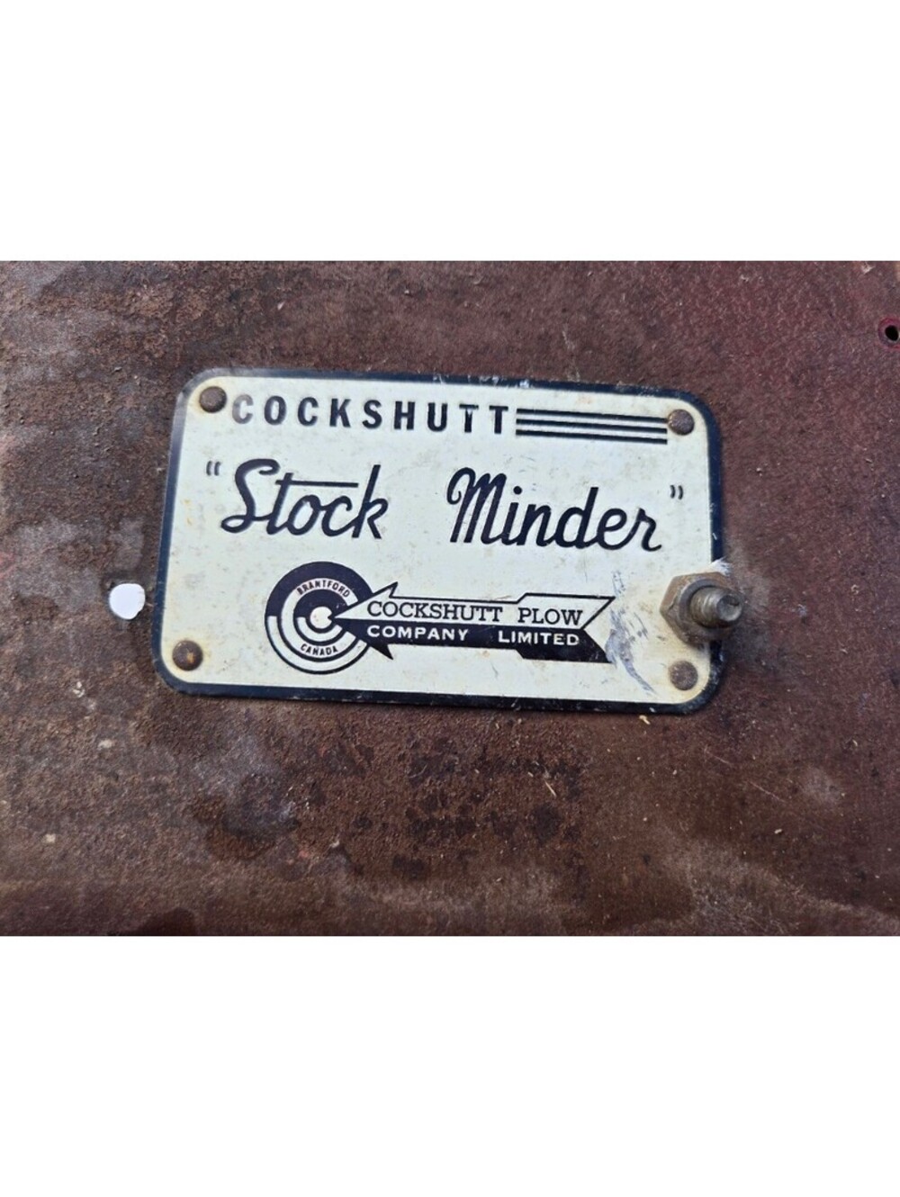 Vintage 1940s Cockshutt Stock Minder Electric Fence Controller Farm Antique